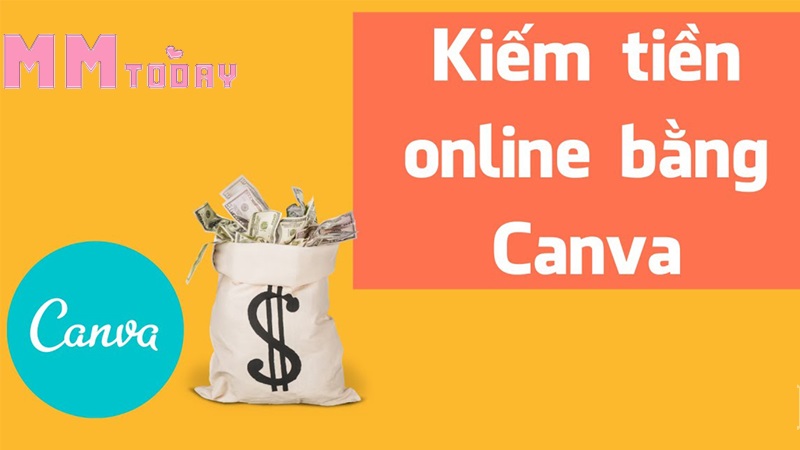 kiếm tiền từ Canva